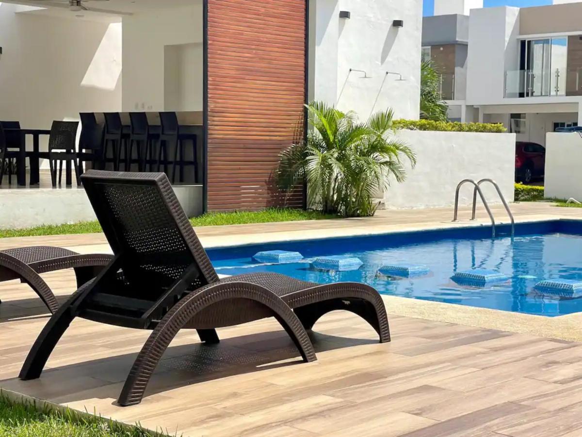 Casa Familiar Cerca De La Playa Con Terraza Privada Villa Cancún Eksteriør bilde